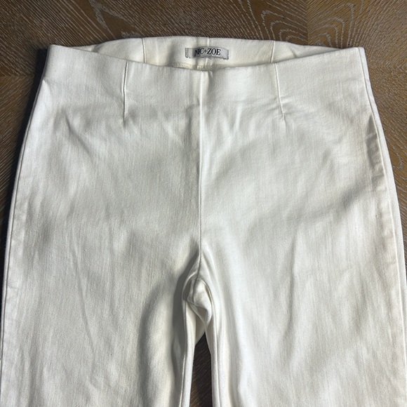 NIC + ZOE White Pull-On Ankle Pant S - Picture 4 of 9